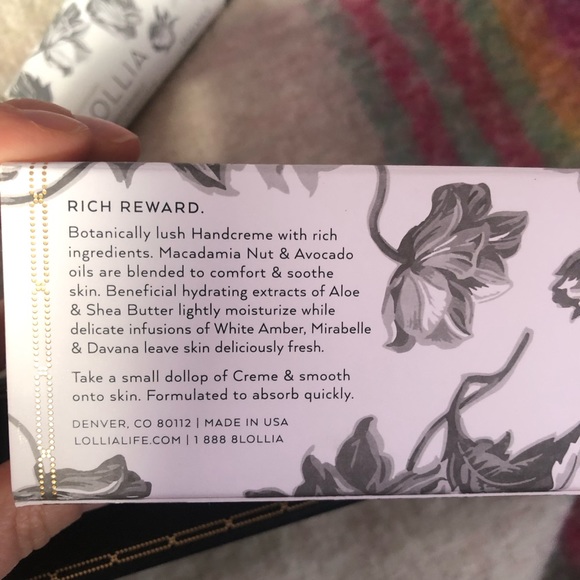 Lollia by Margot elena 4oz Shea butter handcreme in ELEGANCE - Picture 8 of 10